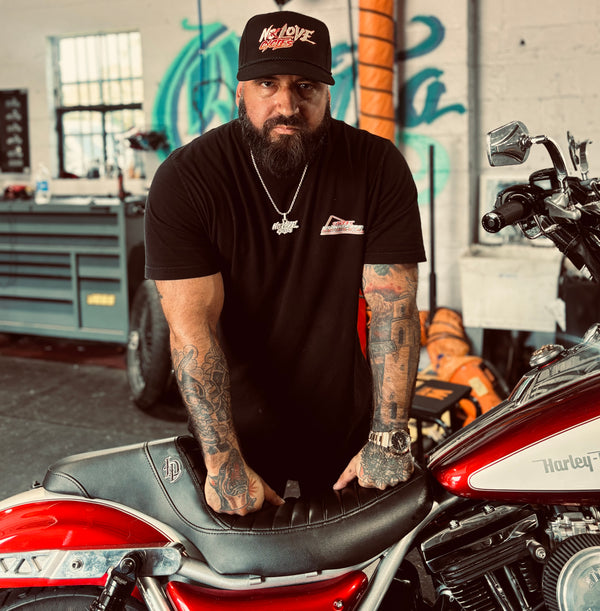 No love cycles Otto ball cap. (Snap back)