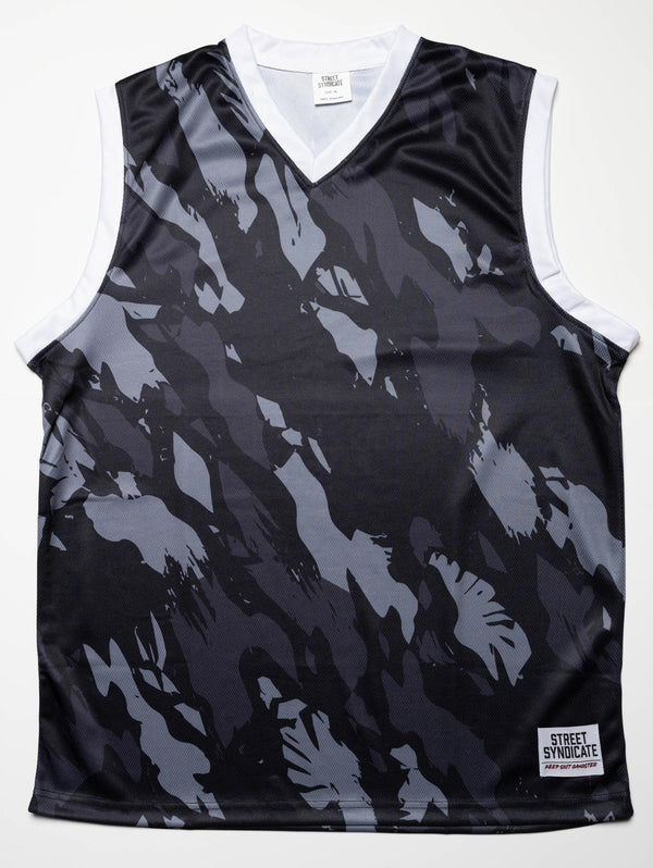 Marty McFly Jersey Camo GREEN/RED/BLACK