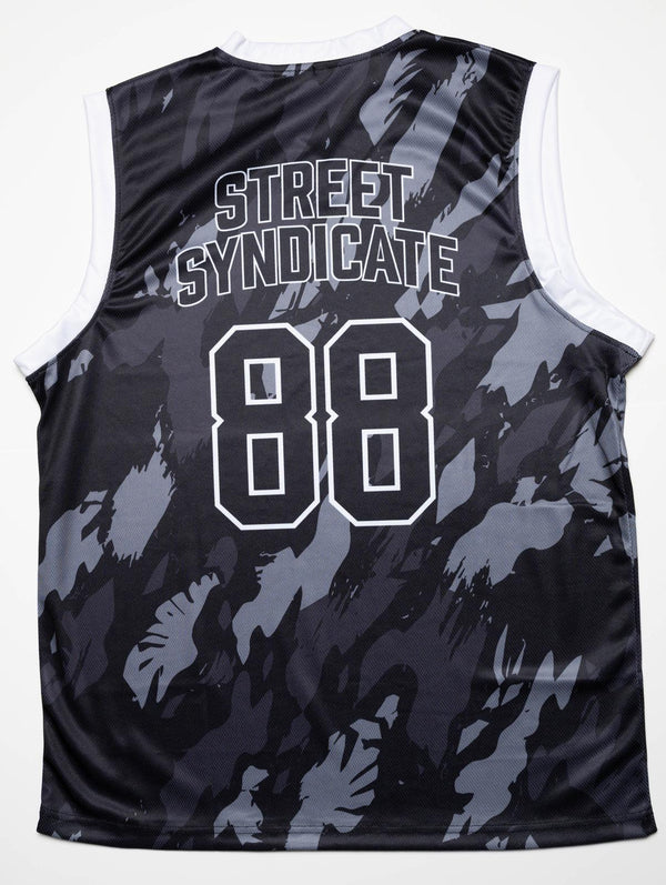 Marty McFly Jersey Camo GREEN/RED/BLACK