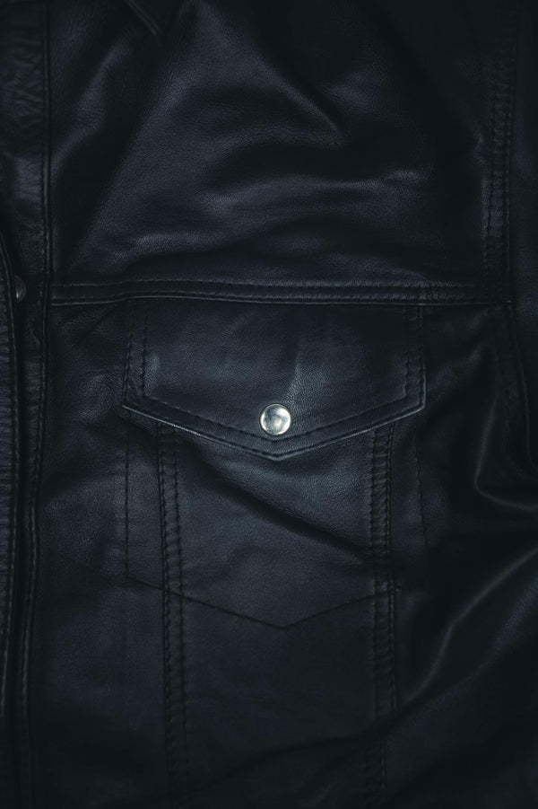 Leather shirt