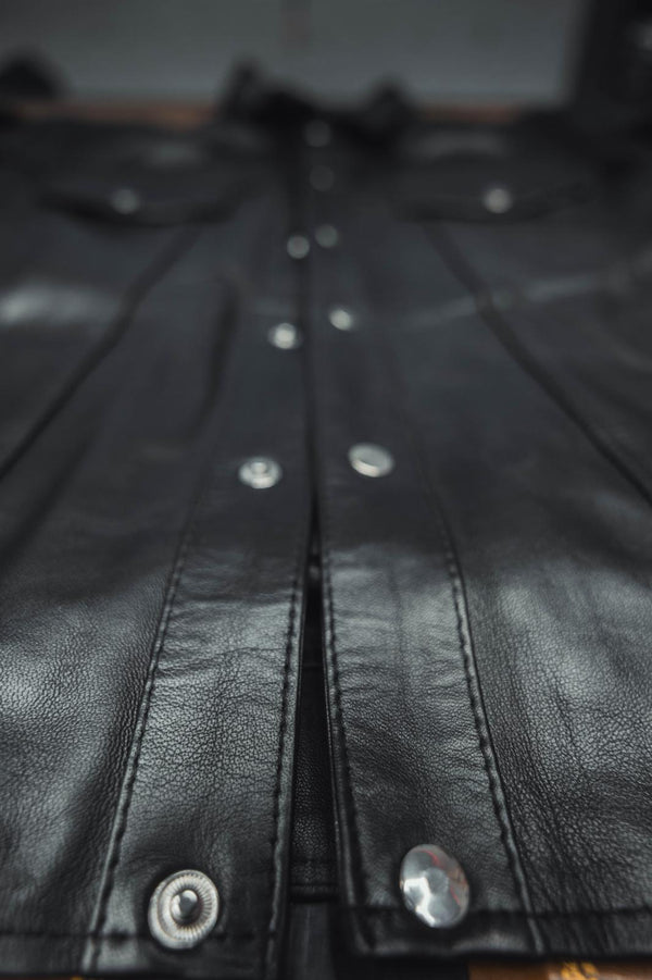 Leather shirt
