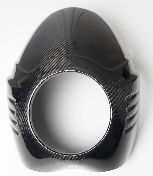 STREET SYNDICATE MFG carbon fiber “slasher” FAIRING/ bracket combo VERSION 3